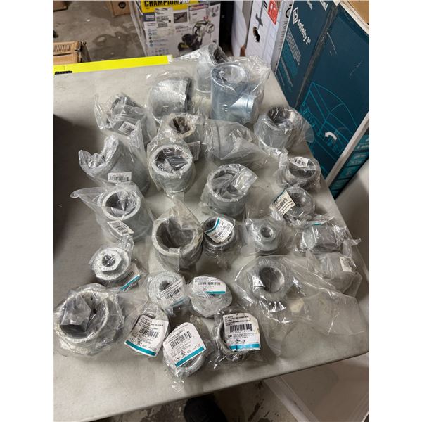 Galvanized, bushings, and elbows