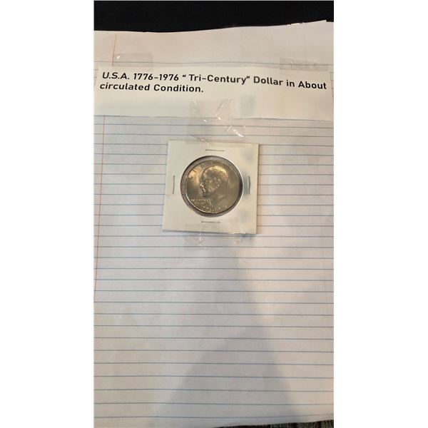 1776-1976 USA 'tri-century' Dollar