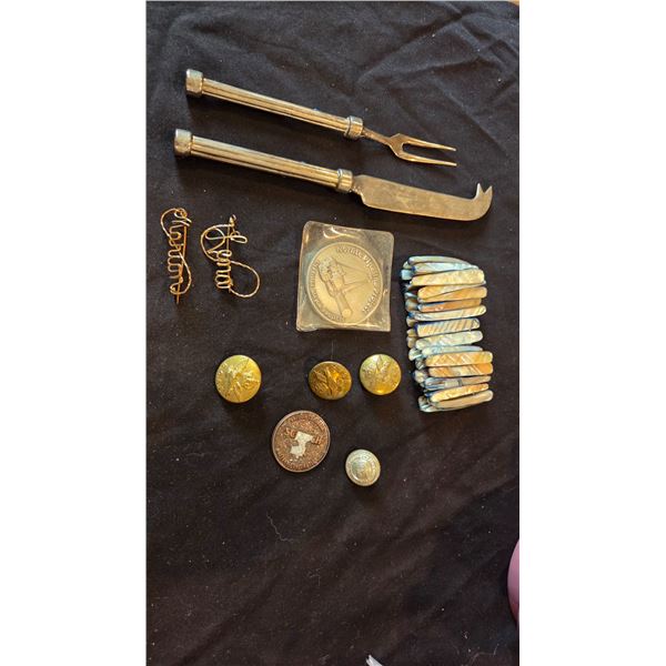 Lot of antique items
