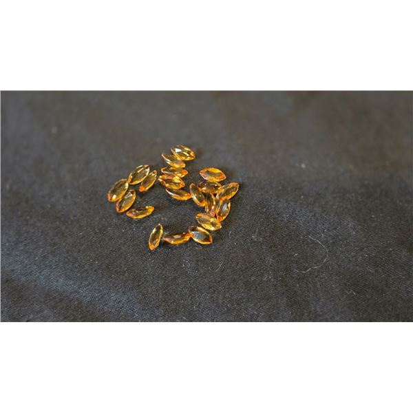 4.53ctw Citrine stones