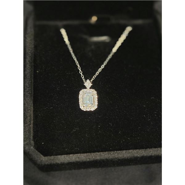 1.0ct Halo NEcklace