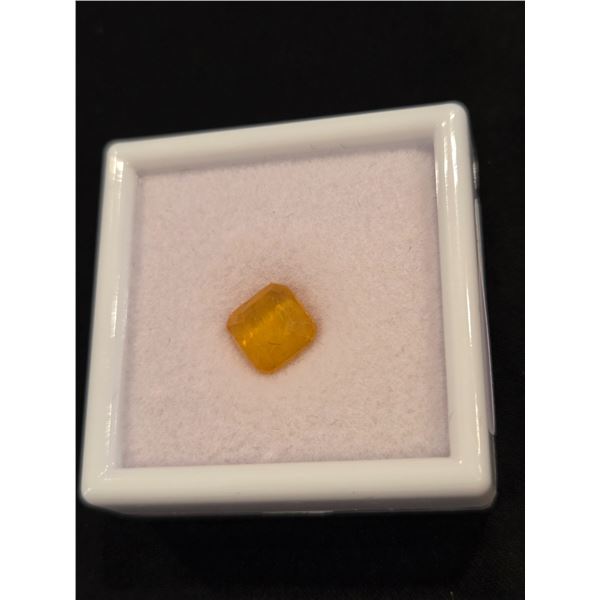 4.0ct Yellow Sapphire - REtail $440