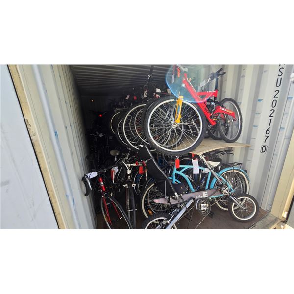 Lot of 75 BIKES SOLD TOGETHER pick up Downtown Kelowna by appointment Monday or Tuesday