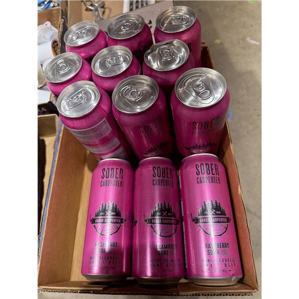 Sober carpenter, raspberry sour or nonalcoholic beer may 2027