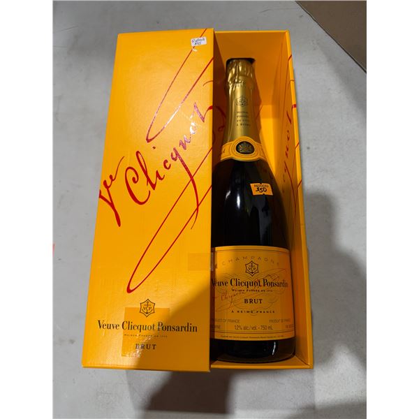 VEUVE CLICQUOT PONSARDIN champagne must have valid ID