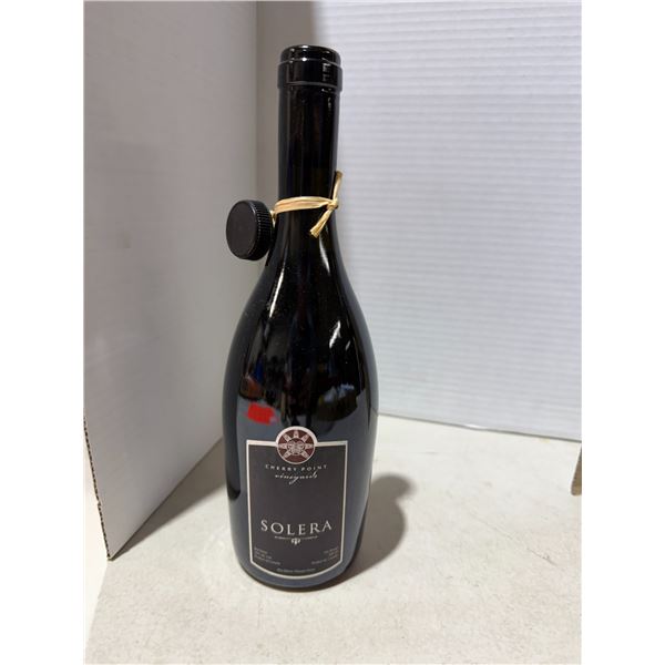 CHERRY point vineyards SOLERA red wine must have valid ID