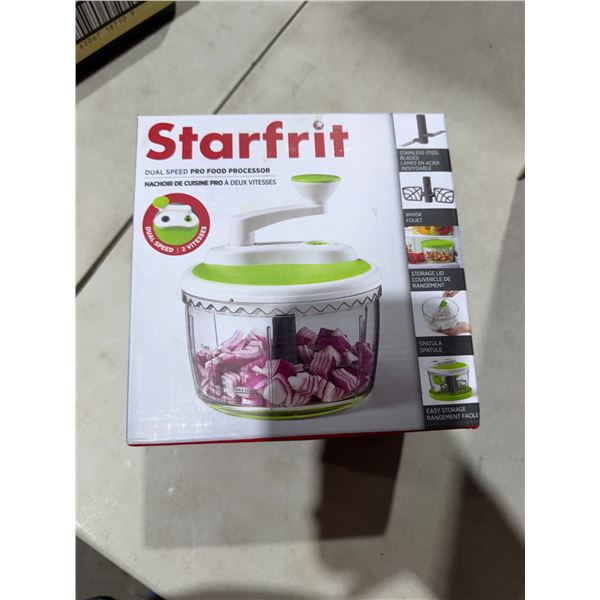 STARFRIT dual speed food processor