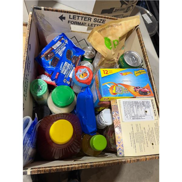 Assorted food products