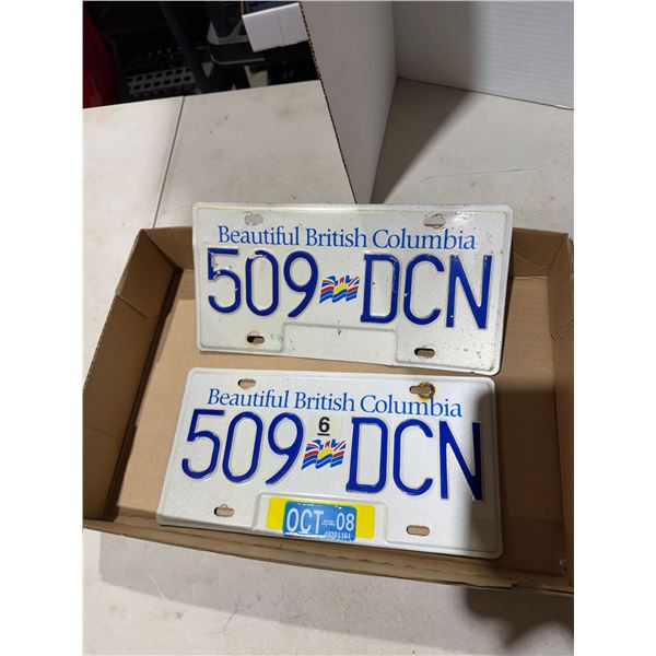 License plates