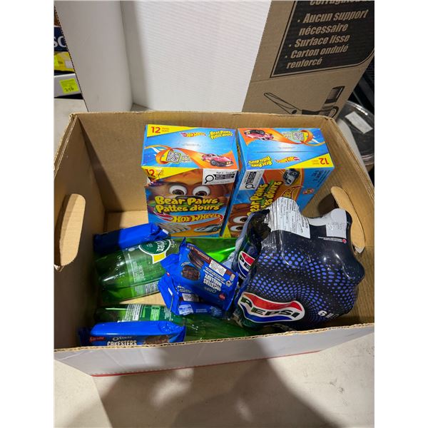 Assorted food products