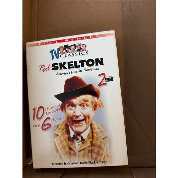 Red skeleton, classic DVDs