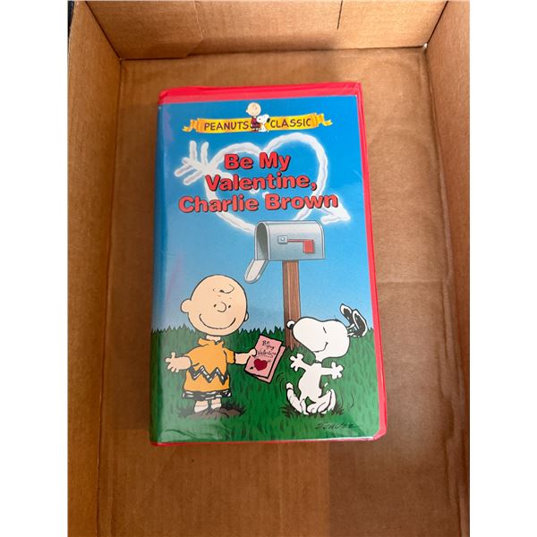 Peanuts classic be my valentine Carley Browne VHS