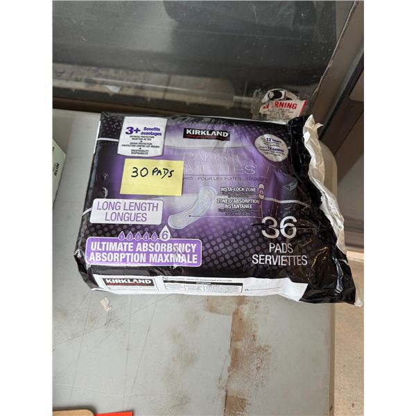 Long length 30 pads