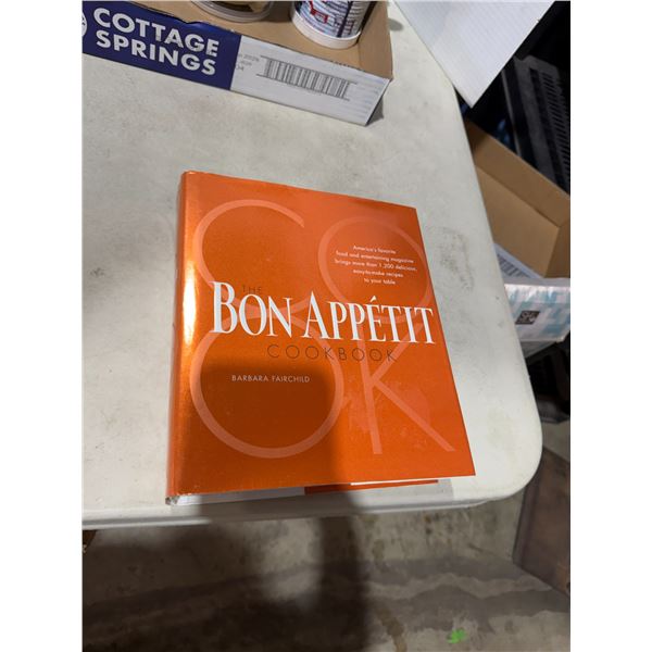 Bon appetit cookbook