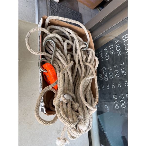Rope and the boss item
