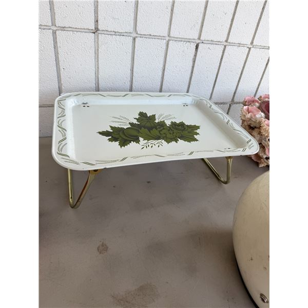 Folding Vintage breakfast tray