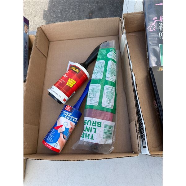 Lint rollers and lint brush