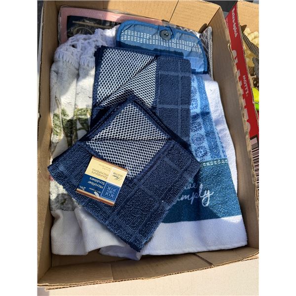 Kitchen towels, etc.