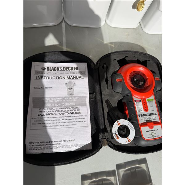 Black & Decker bull's-eye laser level
