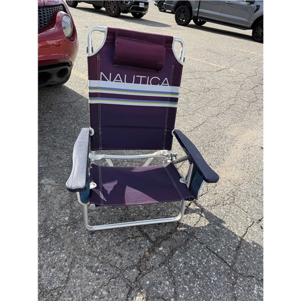 Nautica folding beach chair