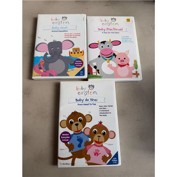Baby Einstein, DVDs