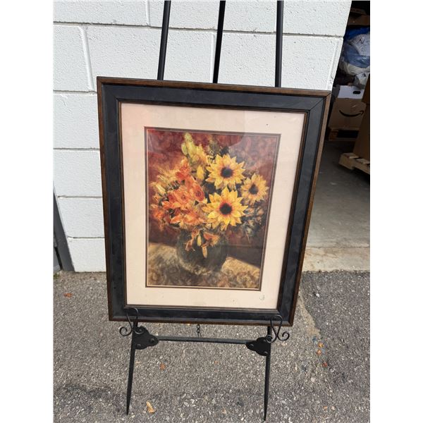 Framed artwork 19 1/2" x 23 1/2"