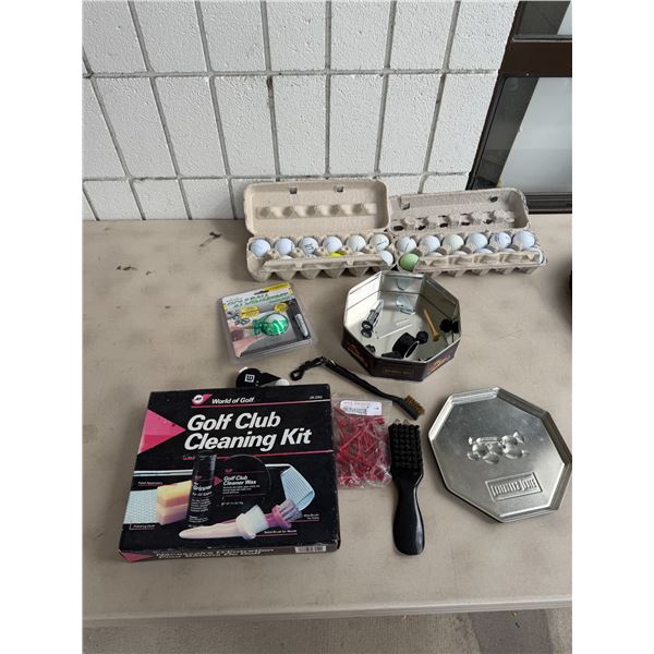 Golf balls, and other golf items