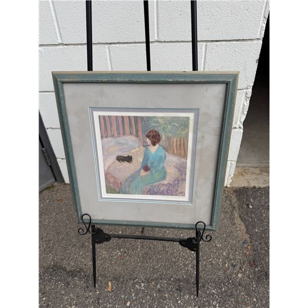 Barbara Wood artwork 18 1/2" x 18 1/2"