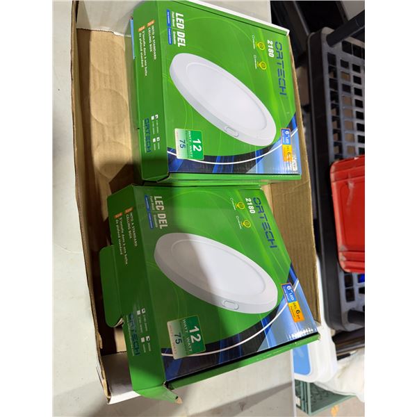 LED flush mount lights