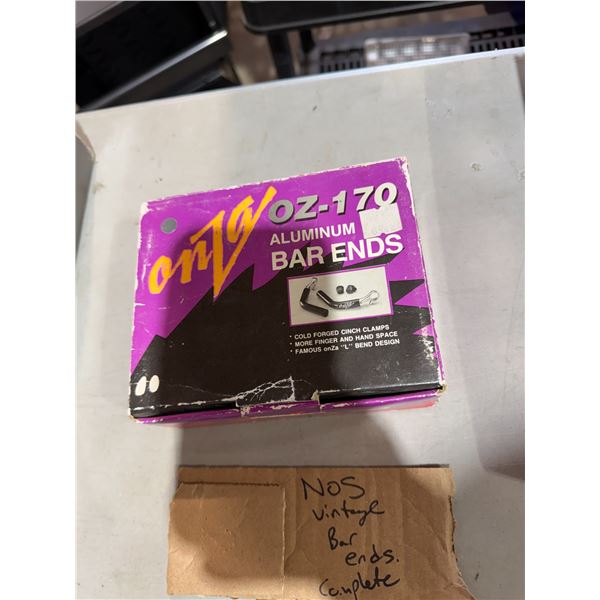 NOS Vintage bar ends complete