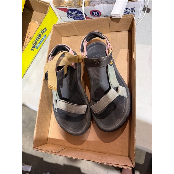 TEVA sandals size is not shown