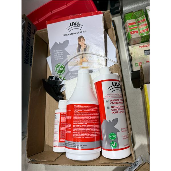 Upholstery care kit