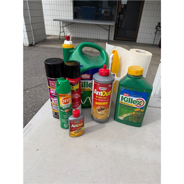 Assorted chemicals