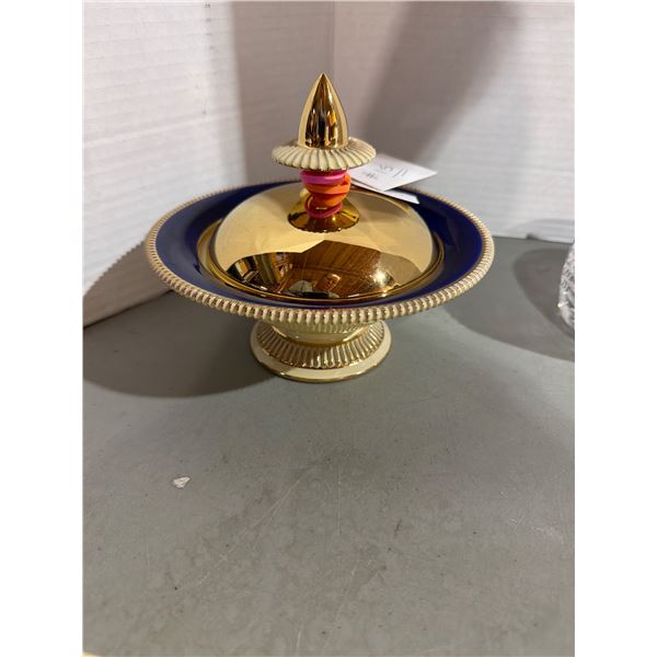 Vintage Florentine candy bowl made in Italy