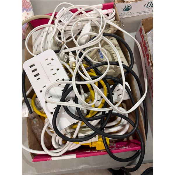 Power bars, and extension cords