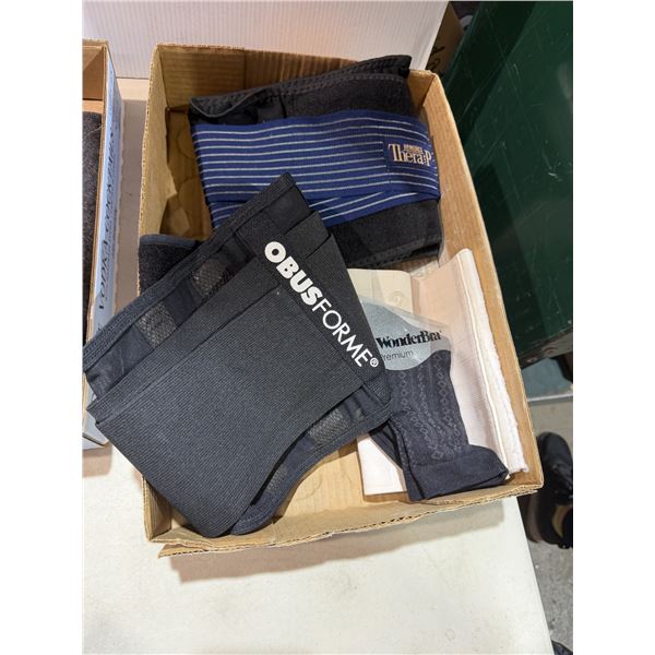 Back supports and other itmes
