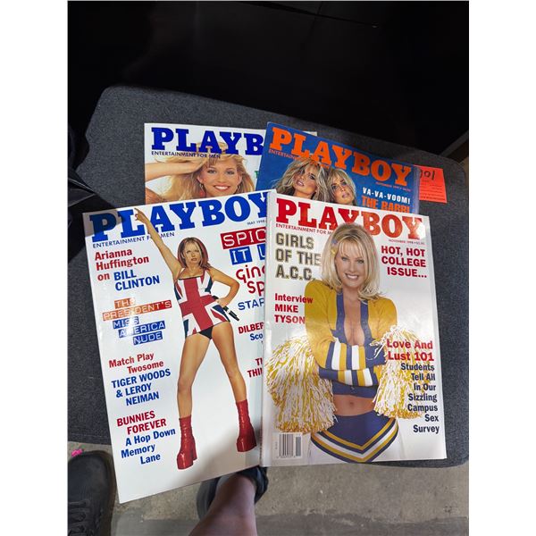 Playboy magazines