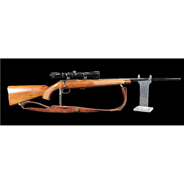 Remington Model 541-S Custom Sporter Bolt Action Rifle- .22 S-L-LR- 24" Barrel- Engraved- Checkered-