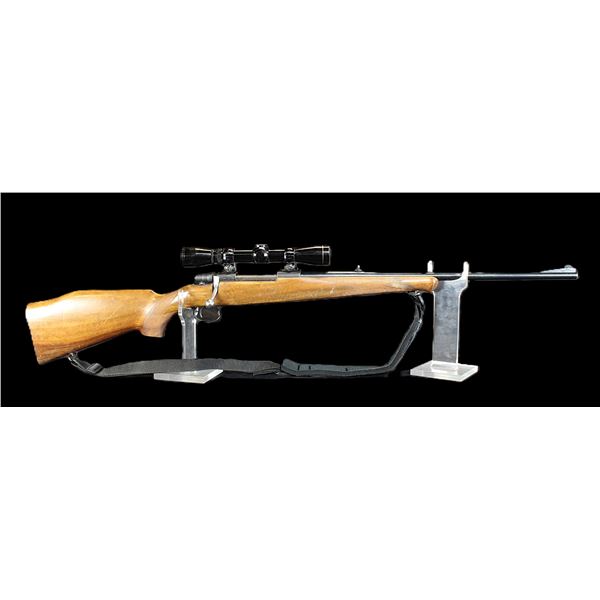 Husky Model H-5000 Bolt Action Rifle- .30-06- 22" Barrel- Checkered- Sling- Leupold 2X7 Scope- Prett