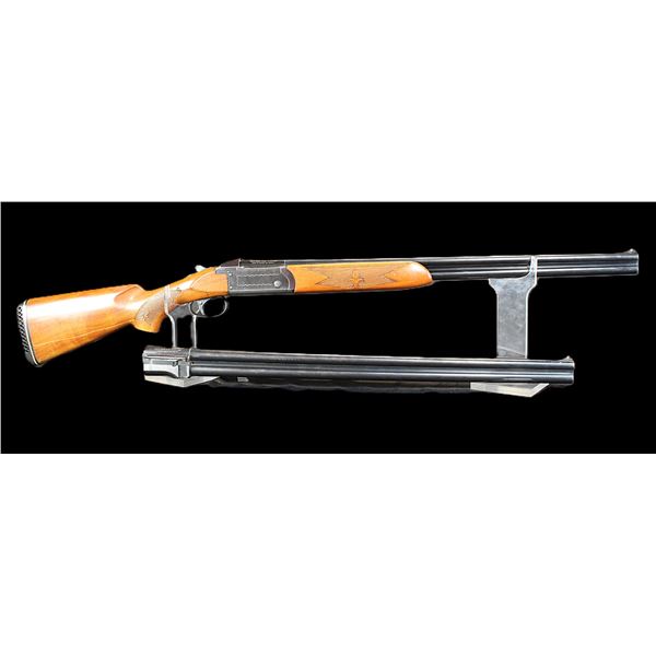 Savage Model 330 O/U Shotgun- 20ga 3"- 26" Barrels- Checkered- Engraved- Good Condition- #40196V- Ex