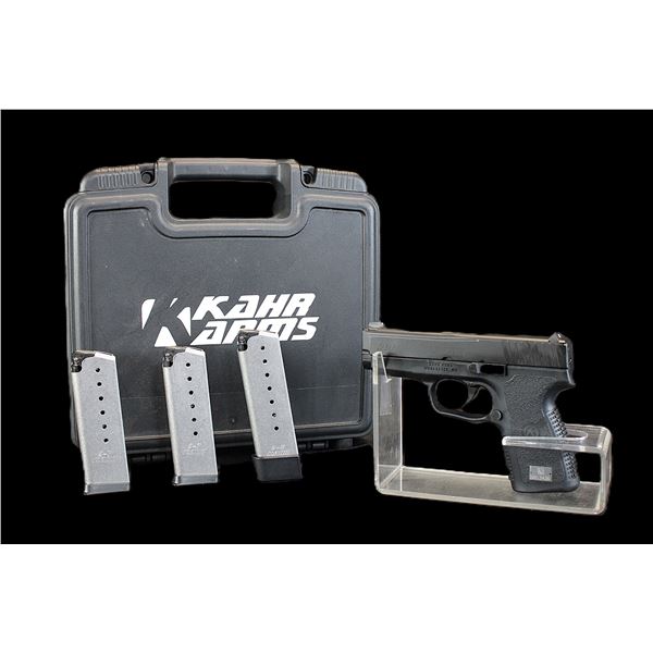 Kahr Model P9 Semi-Automatic Stainless Pistol- 9MM- 3.5" Barrel- 3 Mags- Hard Case- Very Good Condit