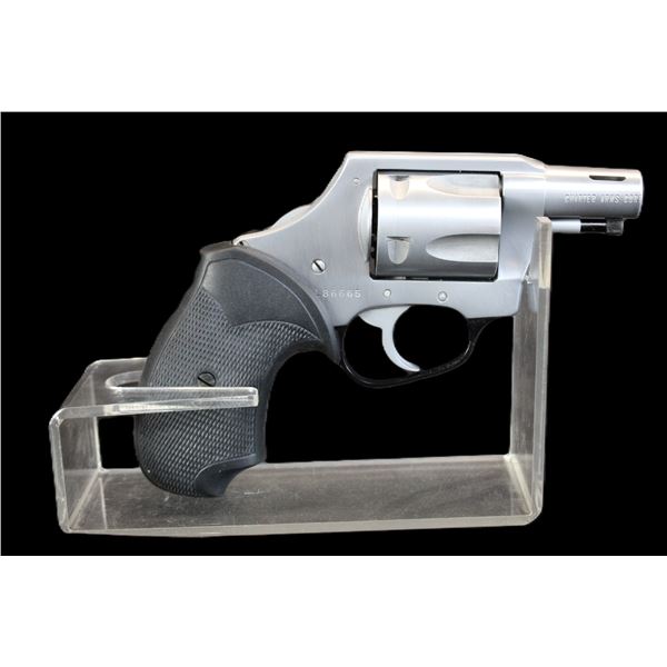 Charter Arms Pug Stainless Revolver- .44 Spec- 2" Barrel- Pachmayr Grips- Double Action- 5 Shot- Ver