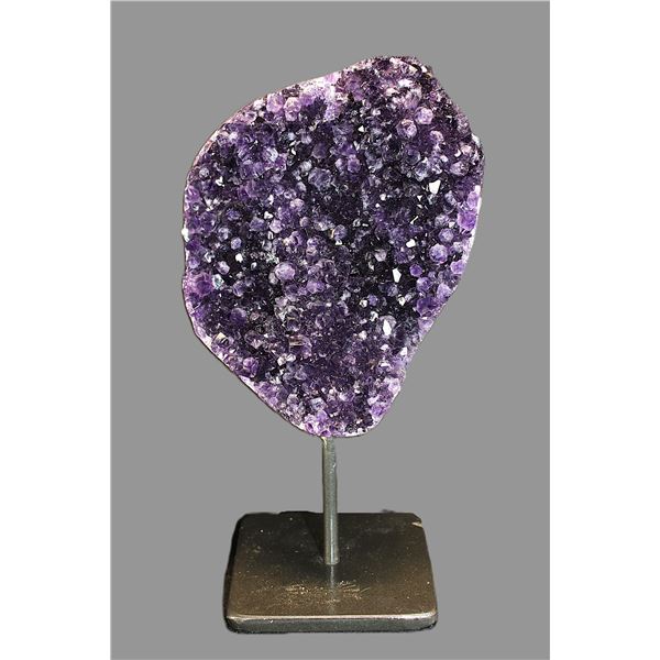 Purple Geode On Stand- 5"X4"
