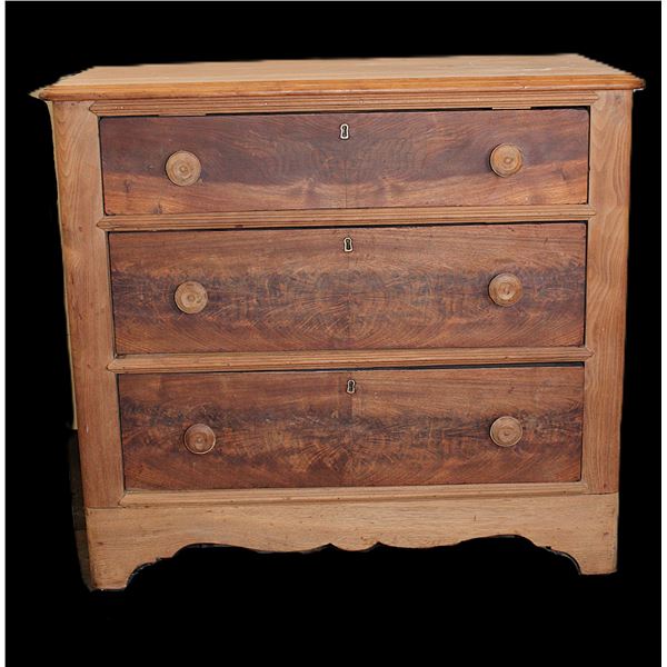 Vintage Pine Night Stand- Dove Tailed- 27.5" X 31" X 16"- Decent Condition