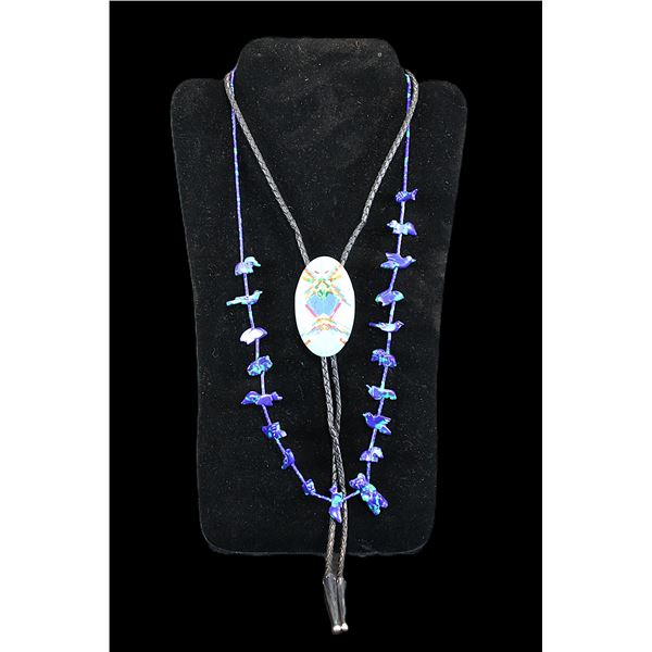 Turquoise Necklace- Turquoise Bolo
