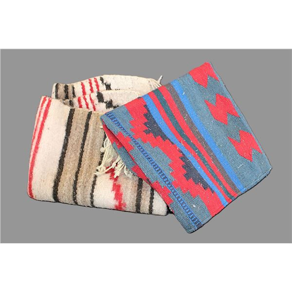 Navajo Wool Rug- 58" X 27"- Mexican Wool Rug- 62" X 28"