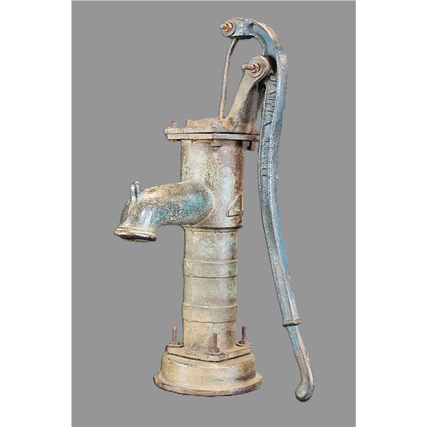 Early #4 Cast Iron Well Pump- Royal Sager Shining- 23"