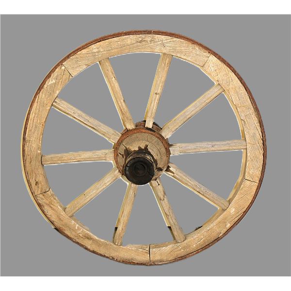 Antique 34" Wagon Wheel