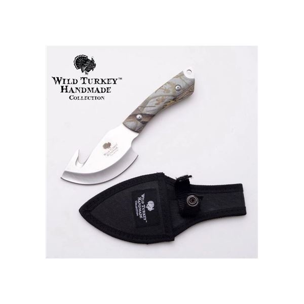 Wild Turkey Hand Made - Outdoor Tactical Heavy Duty Fix Blade Knife