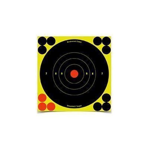 B/C SHT-N-C RND BULLSEYE TGT 12-6"